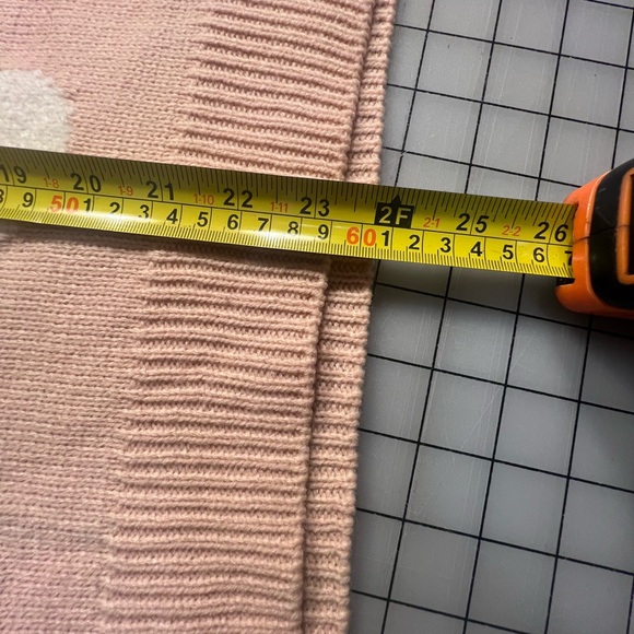 Polka dot sweater pink I.N. San Francisco XL Super soft pink and white soft - Picture 8 of 8